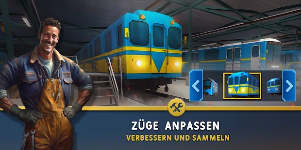 Zug Simulator: u bahn Pro Screenshot