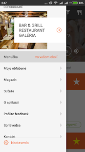 Menucka.sk Screenshot