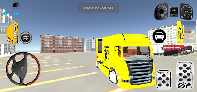 Longline Truck Parking Sim Screenshot