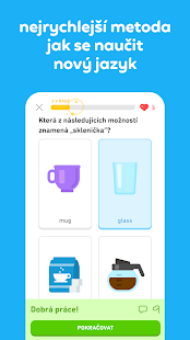 Učte se jazyky s Duolingem Screenshot