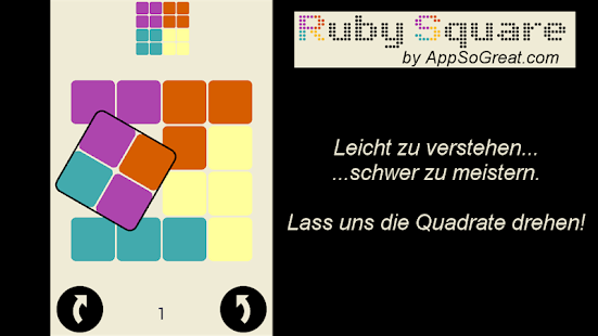 Ruby Square: Rätselspiel Screenshot