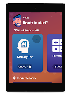 Brain Test: IQ, Memory, Personality, and Love Test Screenshot