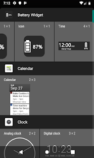 Battery Widget Screenshot