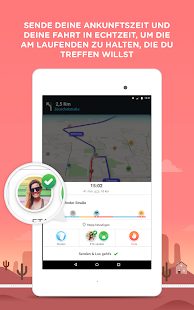 Waze Navigation und Verkehr Screenshot