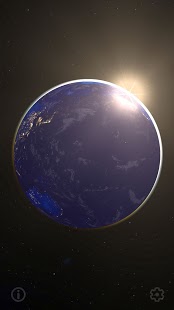 3D Earth - real earth image and space Screenshot