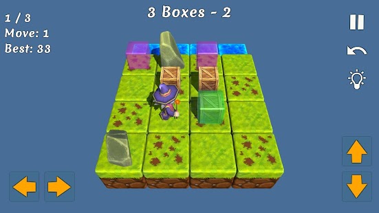 Push Box Magic - Puzzlespiel Screenshot