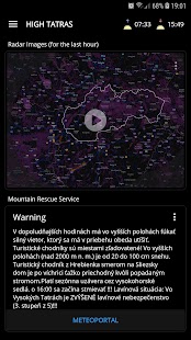 Idem Hore - Počasie na horách Screenshot