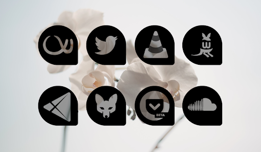 Oscuro Icon Pack Screenshot