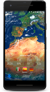 3D EARTH PRO - local forecast Screenshot