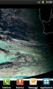 Weather Satellite Wallpaper Screenshot