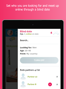 Blindr - Online blind date Screenshot