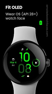 Awf Fit OLED: Watch face Screenshot