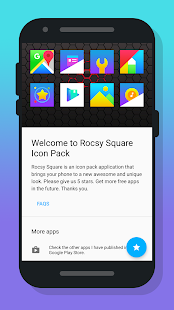 Rocsy Square - Icon Pack Screenshot