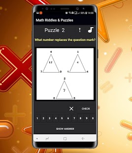 Schwarzes Spiel: Math Puzzles PRO 2020 Screenshot