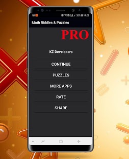 Schwarzes Spiel: Math Puzzles PRO 2020 Screenshot