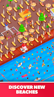 Beach Club Tycoon : Idle Game Screenshot