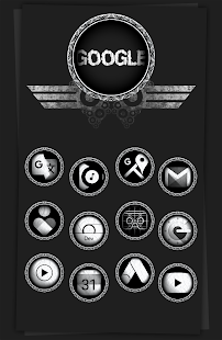 Black Army Diamond - Icon Pack Screenshot