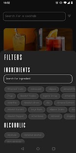 Mixological - Your cocktail book Screenshot
