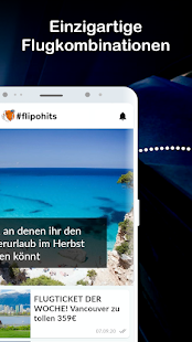Flipohits – Günstige Flugticke Screenshot