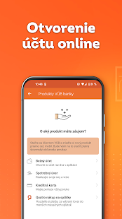 VÚB Mobil Banking Screenshot