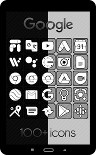 Raya Black Icon Pack Screenshot