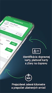 Dopravná karta v mobile Screenshot