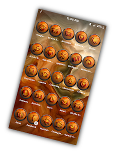 Spatter Orange Icons Pack Screenshot