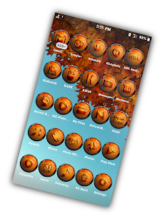 Spatter Orange Icons Pack Screenshot