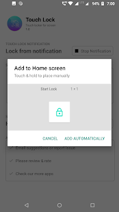 Touch Lock : Lock touch screen Screenshot