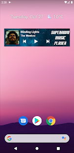 Supernova Music Player Screenshot