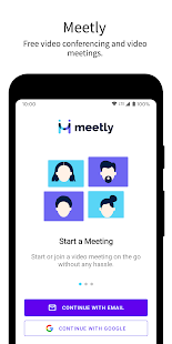 Meetly - Videomeetings Screenshot