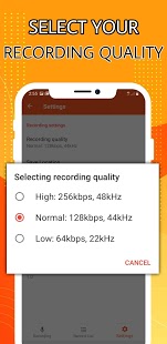 HD voice recoder pro Screenshot
