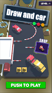 Draw Car : Park Master Screenshot