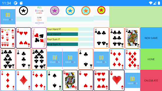 Brain Card Game - Xbar10n Screenshot