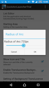 Quick Arc Launcher Screenshot