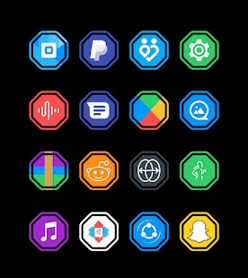 OctaRing - Icon Pack Screenshot