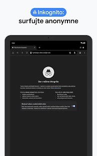 Chrome: rýchly a bezpečný Screenshot