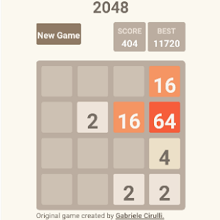 Most expensive 2048 game Screenshot