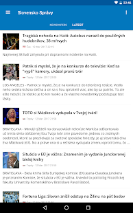 Slovensko Správy Screenshot