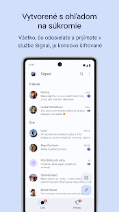 Signal – súkromný messenger Screenshot