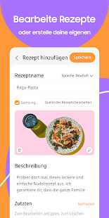Samsung Food: Mahlzeitplanung Screenshot