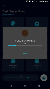 Dark screen filter Screenshot