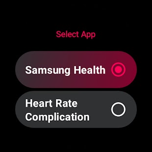 Heart Rate Complication Screenshot