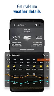 Sense Flip Clock & Weather Screenshot