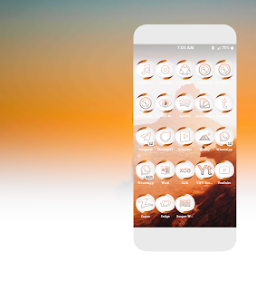 Neo Orange Icons Pack Screenshot