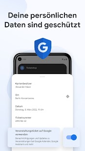 Google Wallet Screenshot