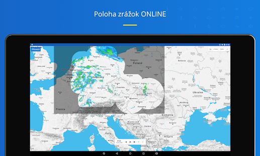 iMeteo.sk Počasie: Blesky & Radar Screenshot