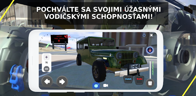 Car Mechanics and Driving Simulator Screenshot