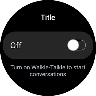 Walkie-Talkie Screenshot