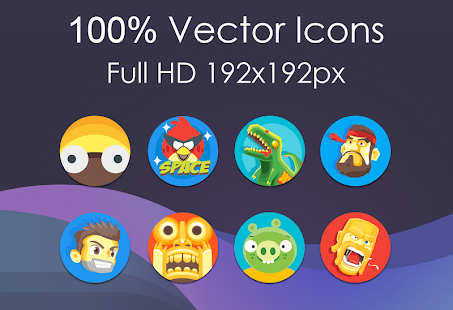 Pixel Nougat - Icon Pack Screenshot